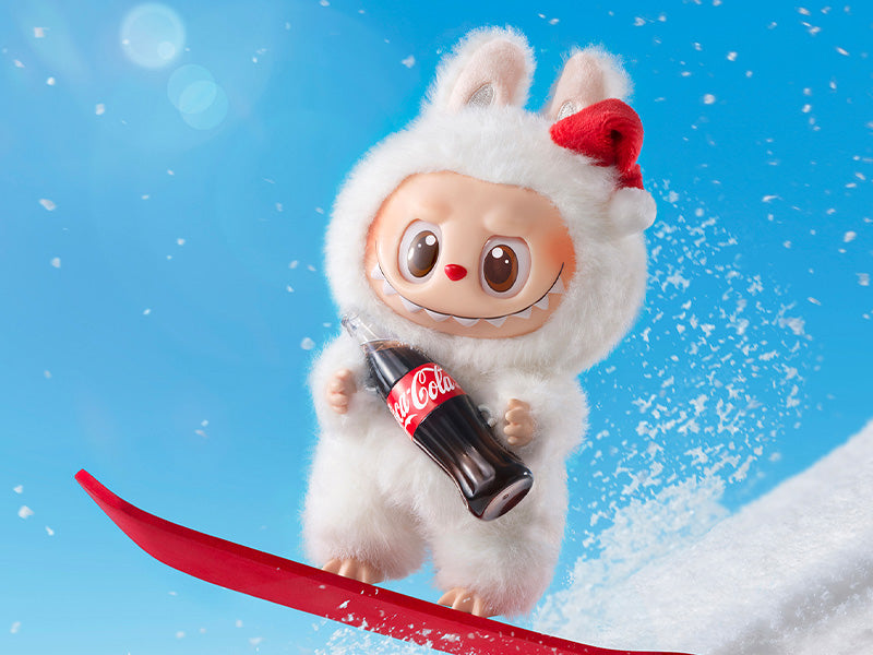 LABUBU - "Coca-Cola" - Peluche mystère (1 modèle aléatoire)