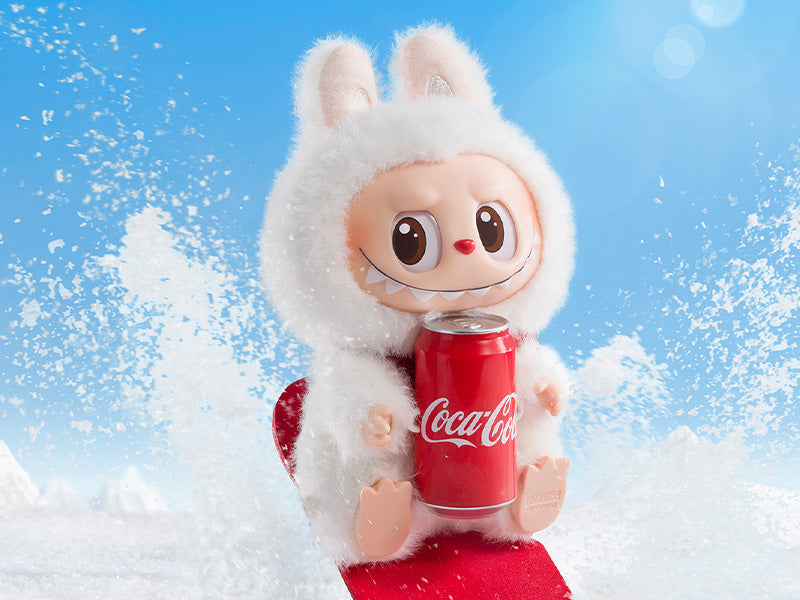 LABUBU - "Coca-Cola" - Peluche mystère (1 modèle aléatoire)