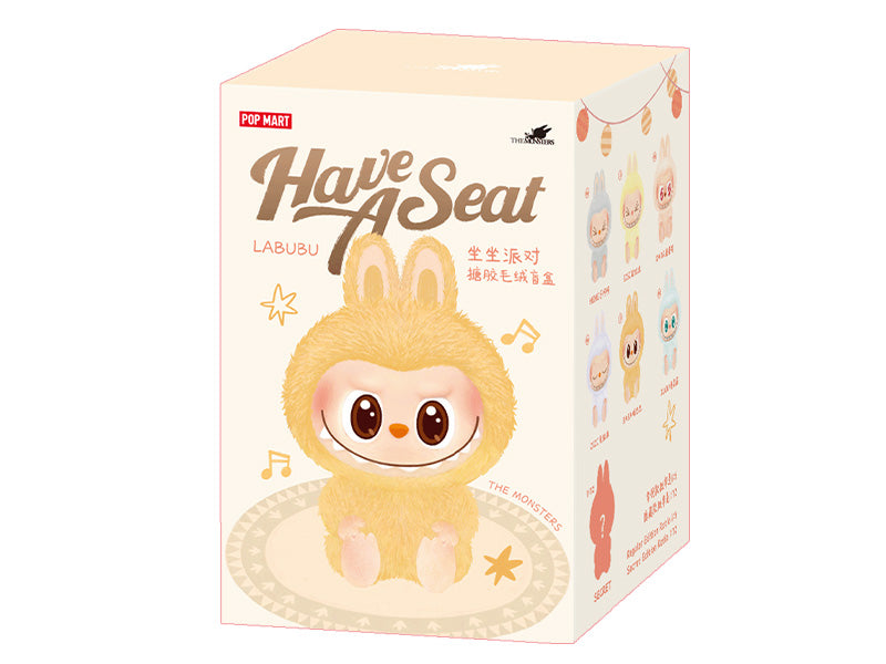 LABUBU - "Have a Seat" - Peluche mystère (1 modèle aléatoire)