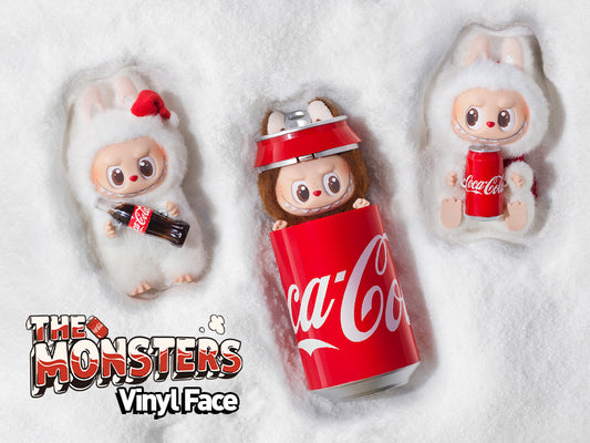 LABUBU - "Coca-Cola" - Peluche mystère (6 modèles aléatoires)