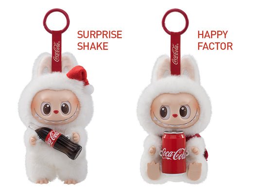 LABUBU - "Coca-Cola" - Peluche mystère (6 modèles aléatoires)